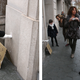 Image for article titled Street art imitates life in Barcelona: Beg, scavenge or die